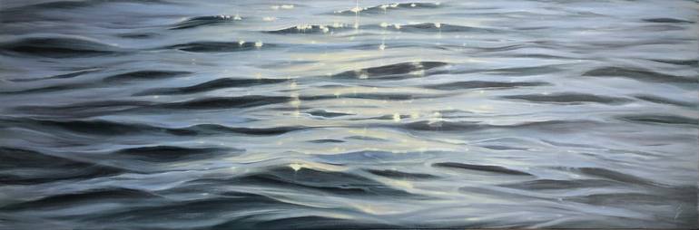 Original Realism Water Painting by Eva Volf