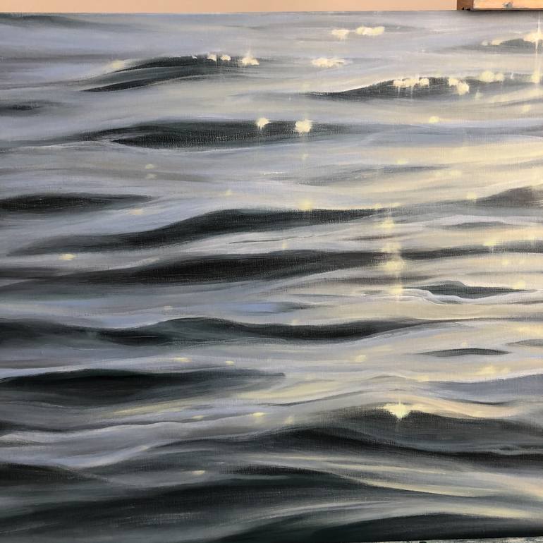 Original Realism Water Painting by Eva Volf