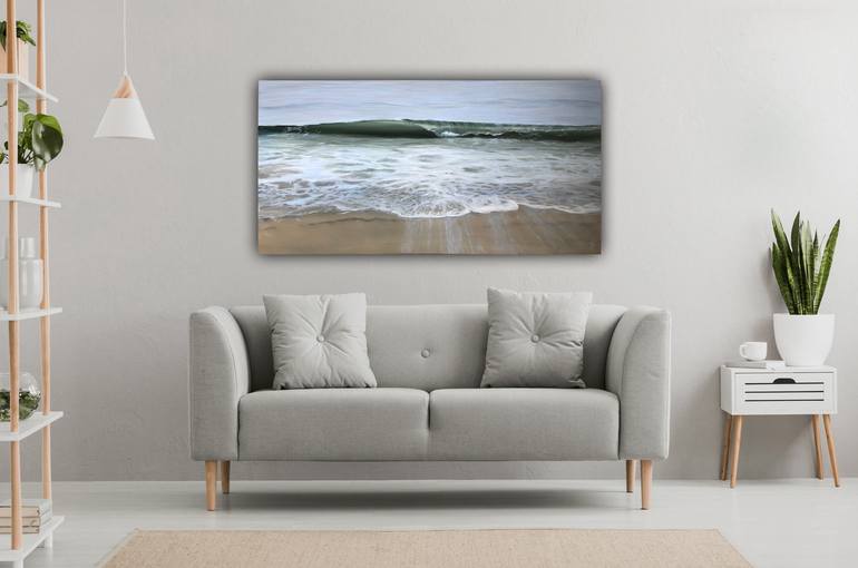 Original Realism Seascape Painting by Eva Volf