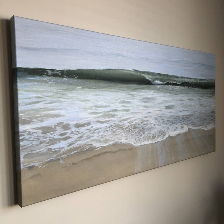 Original Realism Seascape Painting by Eva Volf