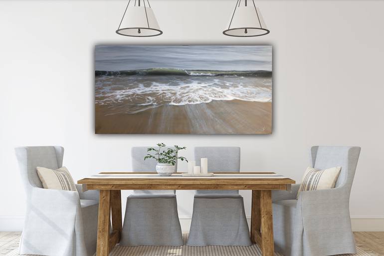 Original Seascape Painting by Eva Volf