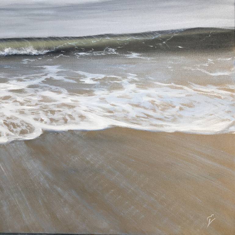 Original Seascape Painting by Eva Volf