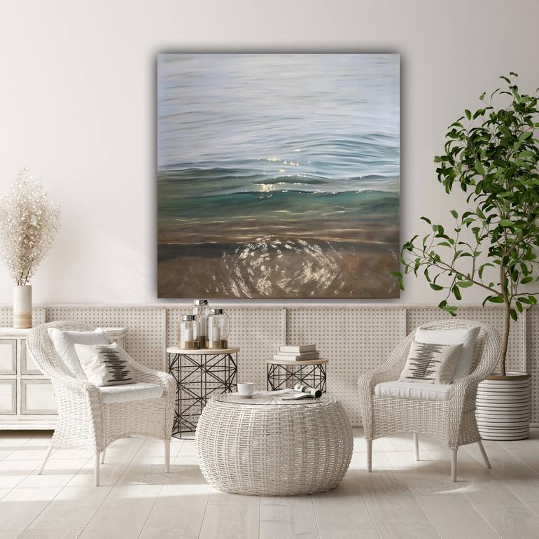 Original Realism Water Painting by Eva Volf