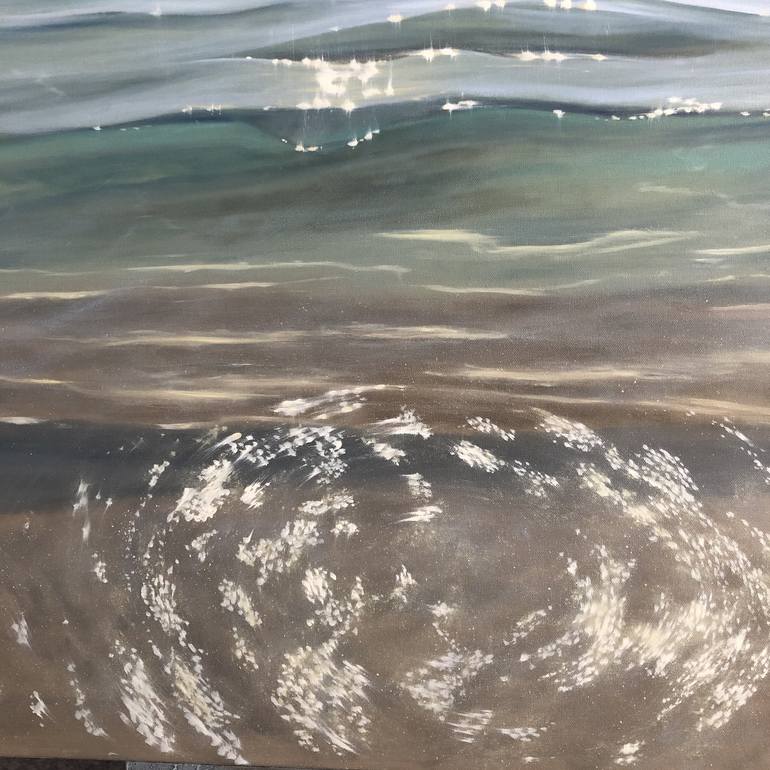 Original Realism Water Painting by Eva Volf