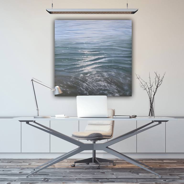 Original Realism Water Painting by Eva Volf