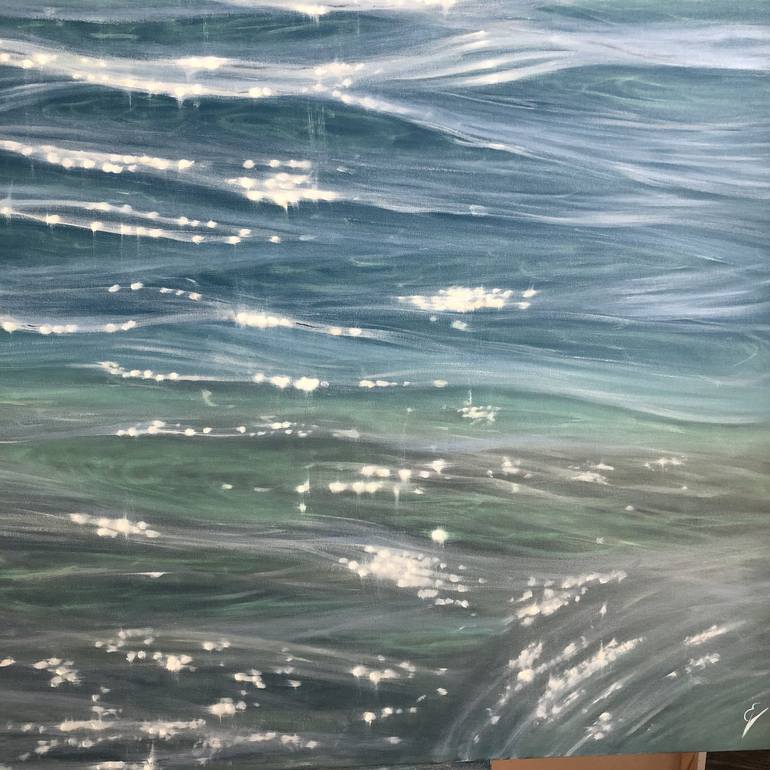 Original Water Painting by Eva Volf