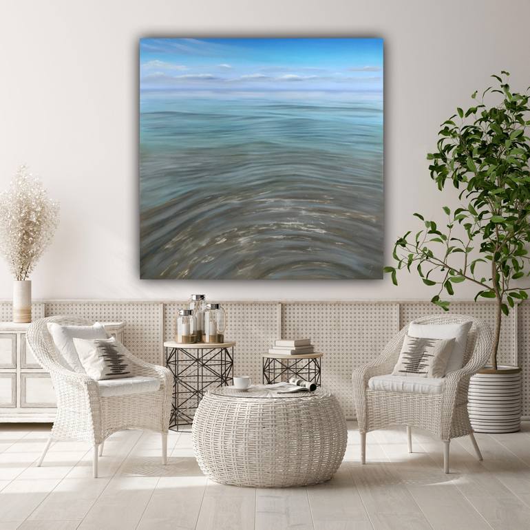 Original Realism Water Painting by Eva Volf