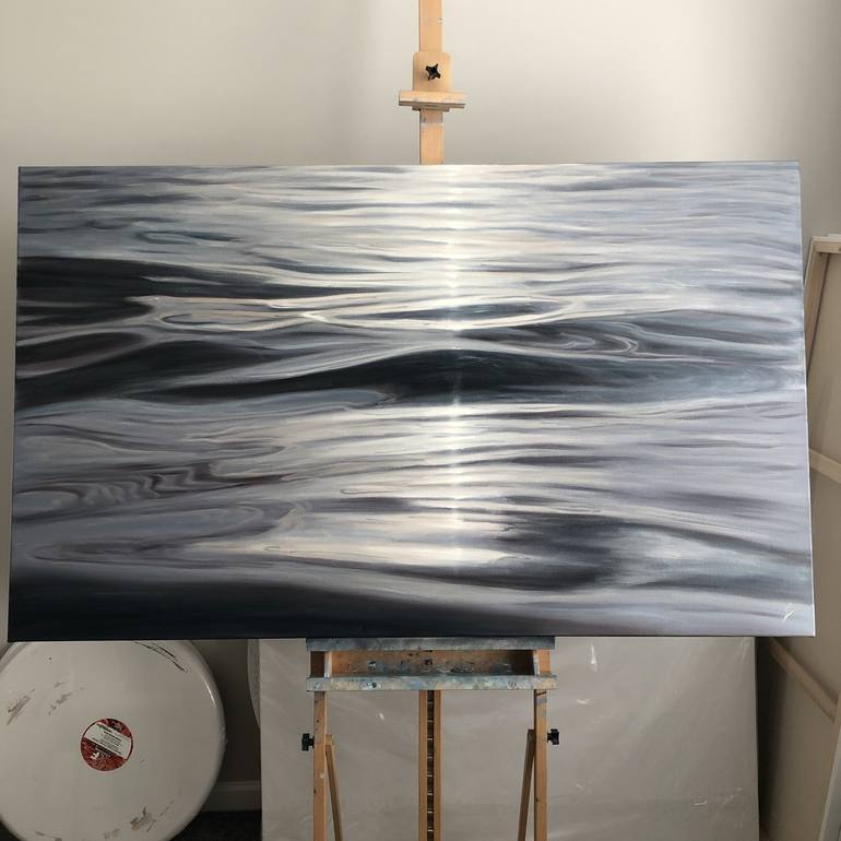 Original Realism Water Painting by Eva Volf