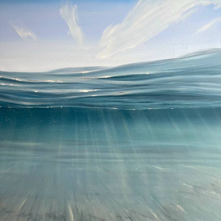 Original Water Painting by Eva Volf