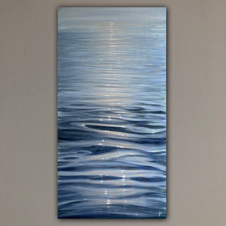 Original Seascape Painting by Eva Volf