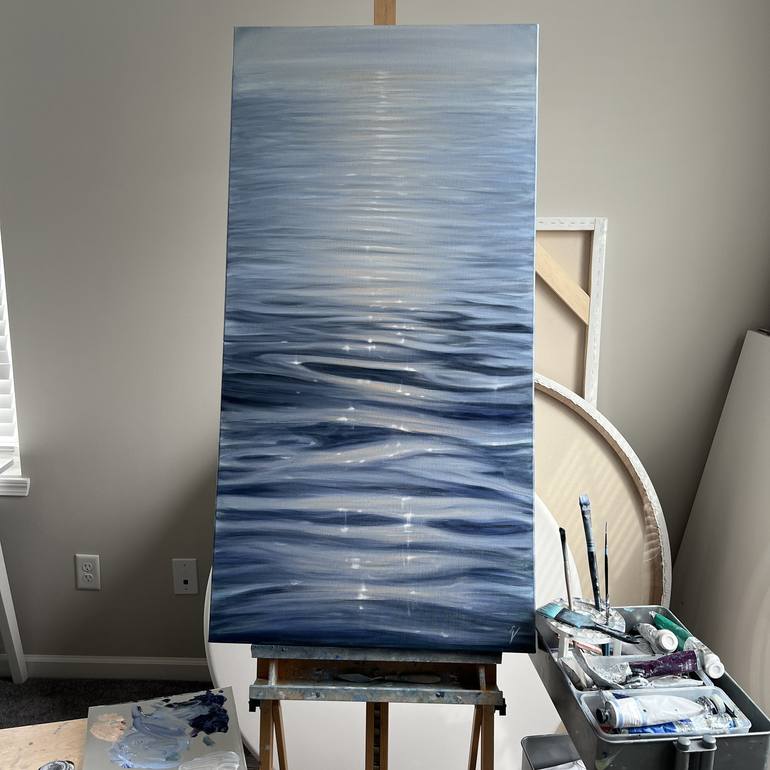 Original Seascape Painting by Eva Volf