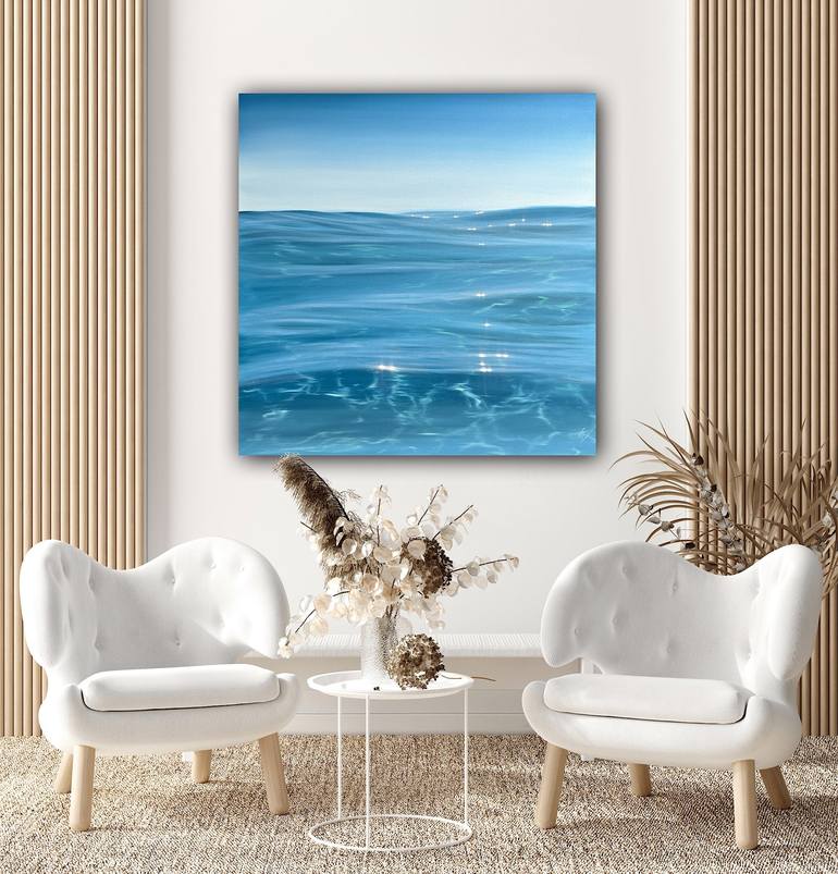 Original Seascape Painting by Eva Volf