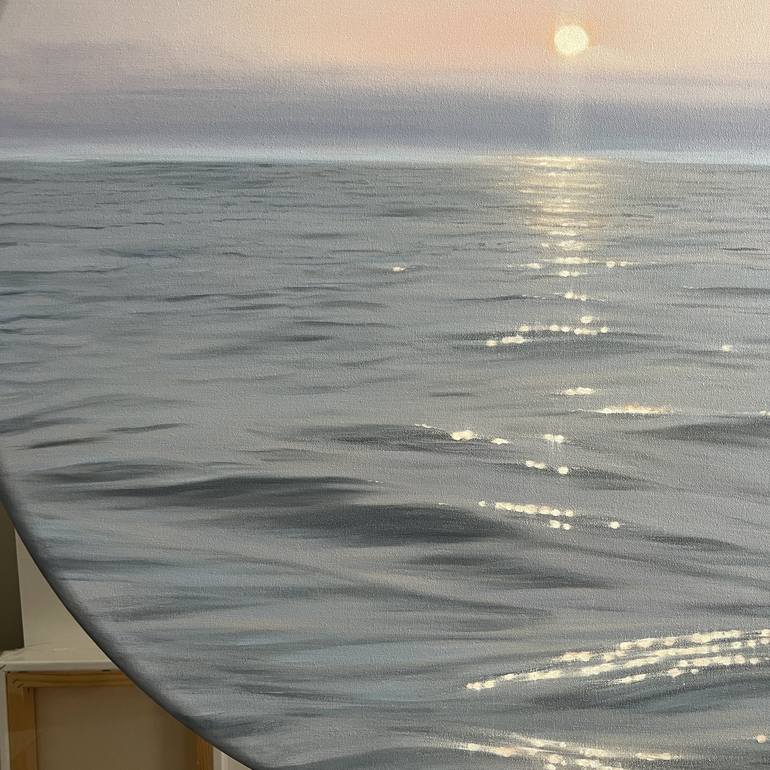 Original Realism Seascape Painting by Eva Volf