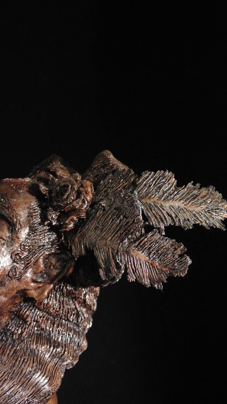 Original Abstract Expressionism People Sculpture by Isadora Cunningham Reyna