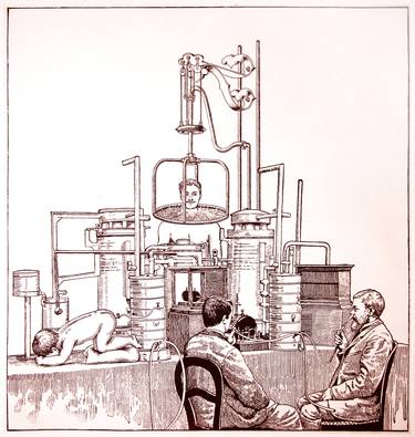 Print of Figurative Science/Technology Printmaking by Thor Sivertsen