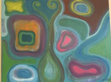 Original Abstract Painting by Jen Nelson