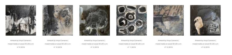 Original Modernism Abstract Painting by Vinya Cameron
