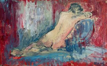 Original Expressionism Women Paintings by Anibal Riverol