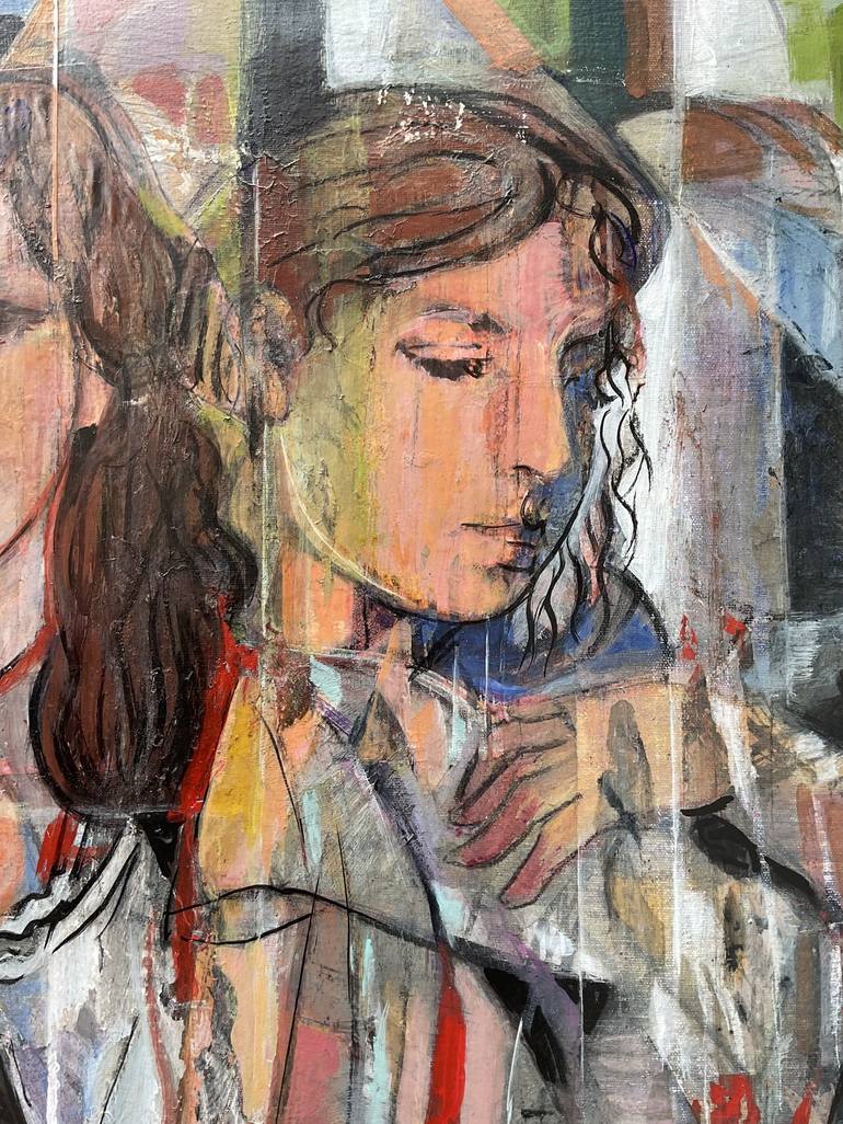Original Contemporary Women Painting by Anibal Riverol