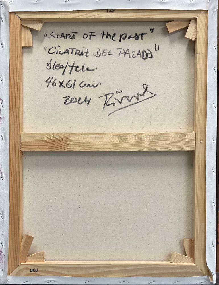 Original Cubism Women Painting by Anibal Riverol