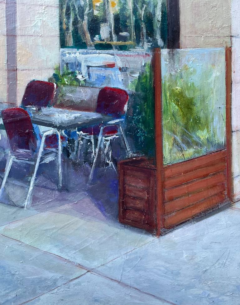 Original Contemporary Cities Painting by Anibal Riverol