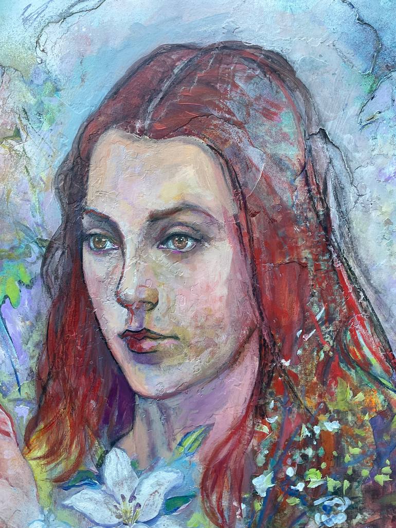 Original Contemporary Women Painting by Anibal Riverol