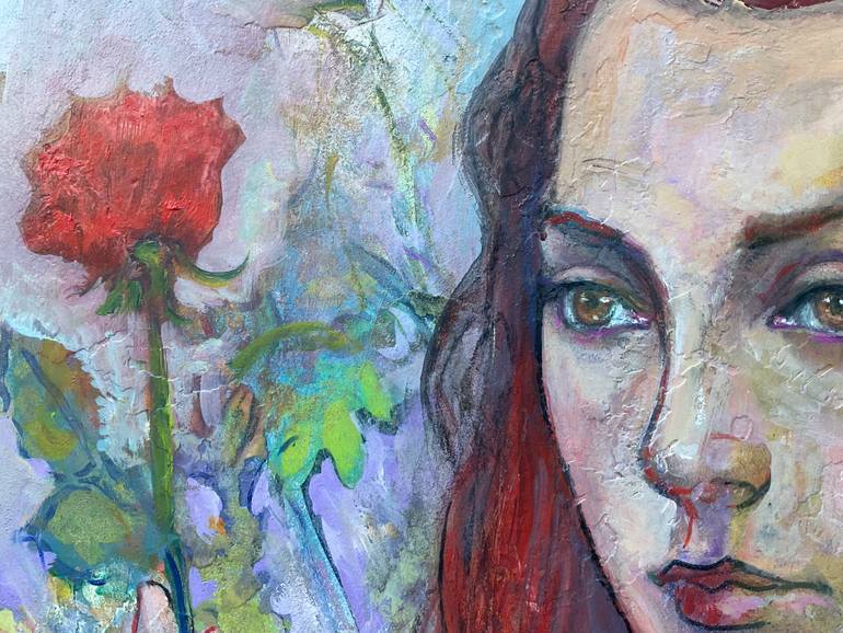 Original Contemporary Women Painting by Anibal Riverol