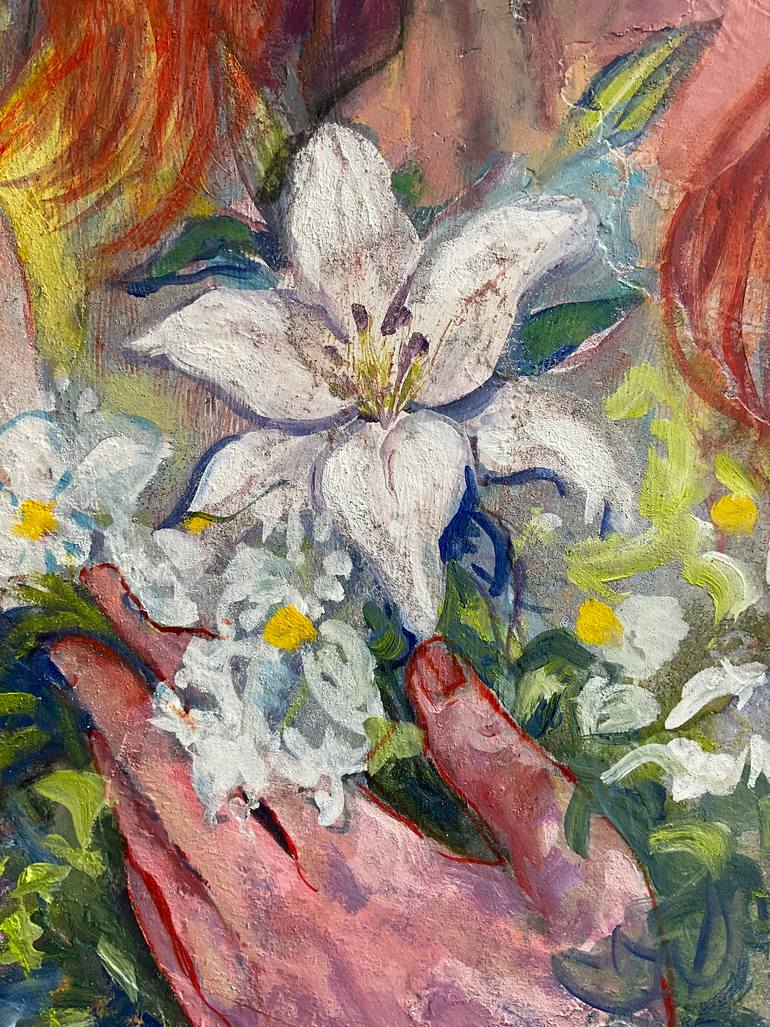 Original Contemporary Women Painting by Anibal Riverol