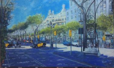 Original Impressionism Landscape Paintings by Anibal Riverol