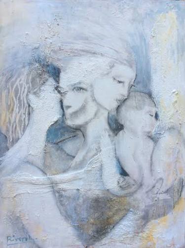Original Conceptual Family Paintings by Anibal Riverol
