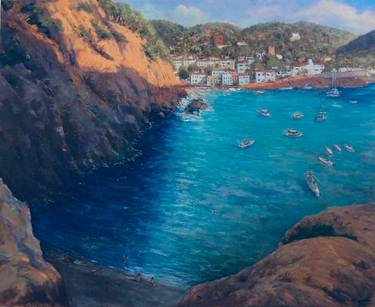 Original Fine Art Landscape Paintings by Anibal Riverol