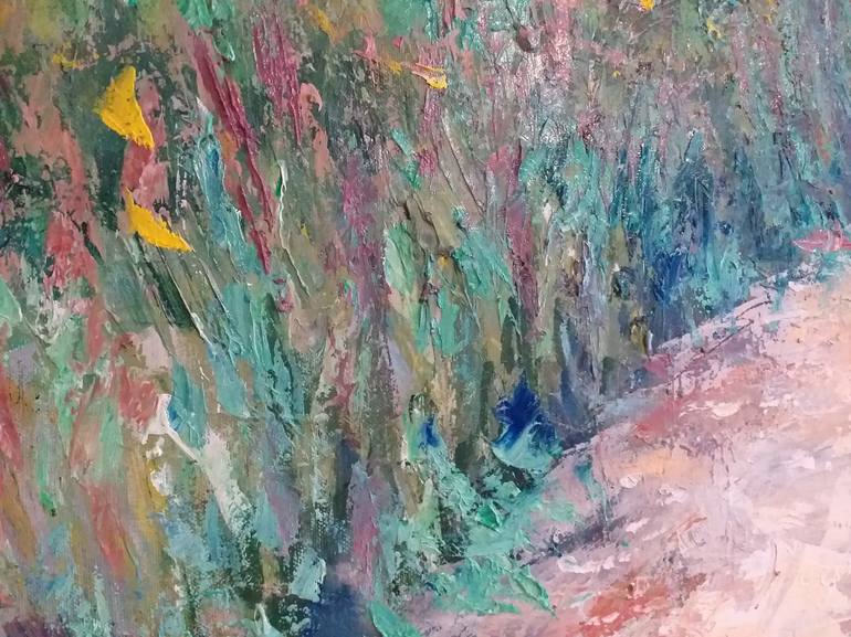 Original Expressionism Landscape Painting by Anibal Riverol