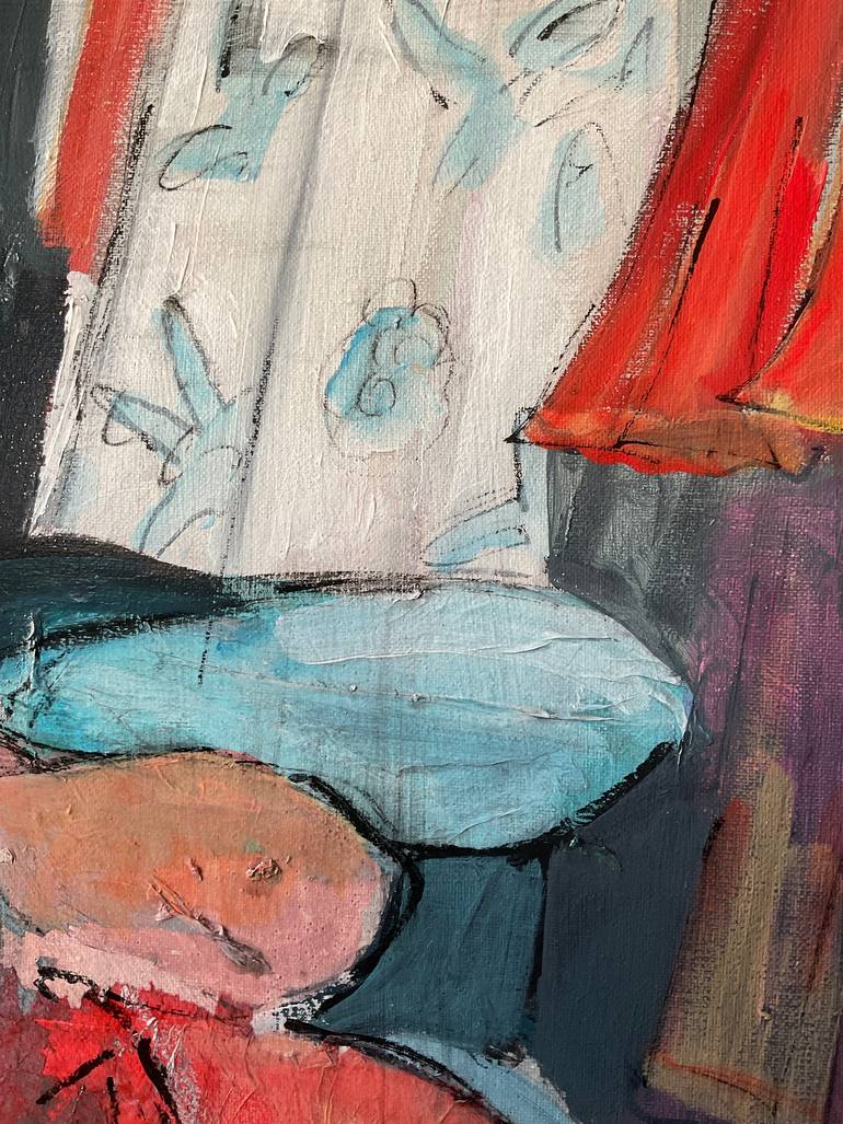 Original Expressionism Family Painting by Anibal Riverol