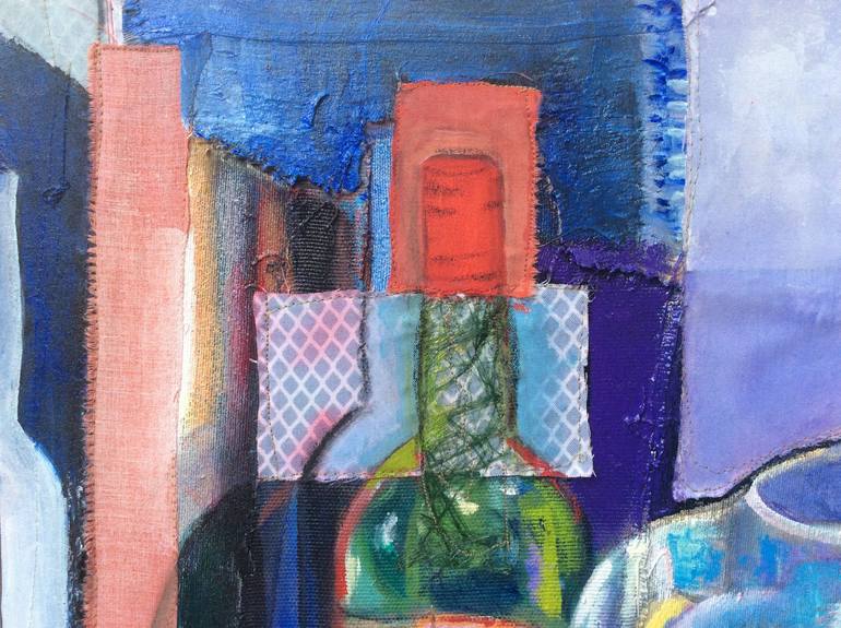 Original Expressionism Still Life Painting by Anibal Riverol