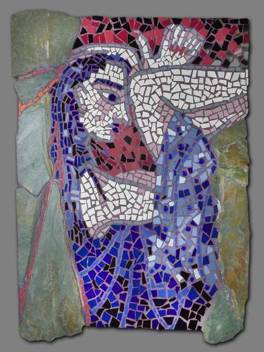 Print of Figurative Women Sculpture by Sarka Mosaic Creation