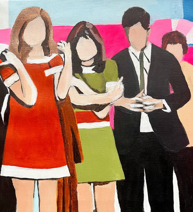 Original Contemporary People Painting by Susanne Boehm