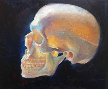 Original Mortality Paintings by Brooke Walker-Knoblich