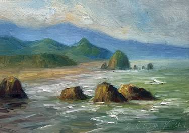 Original Realism Seascape Painting by Brooke Walker-Knoblich