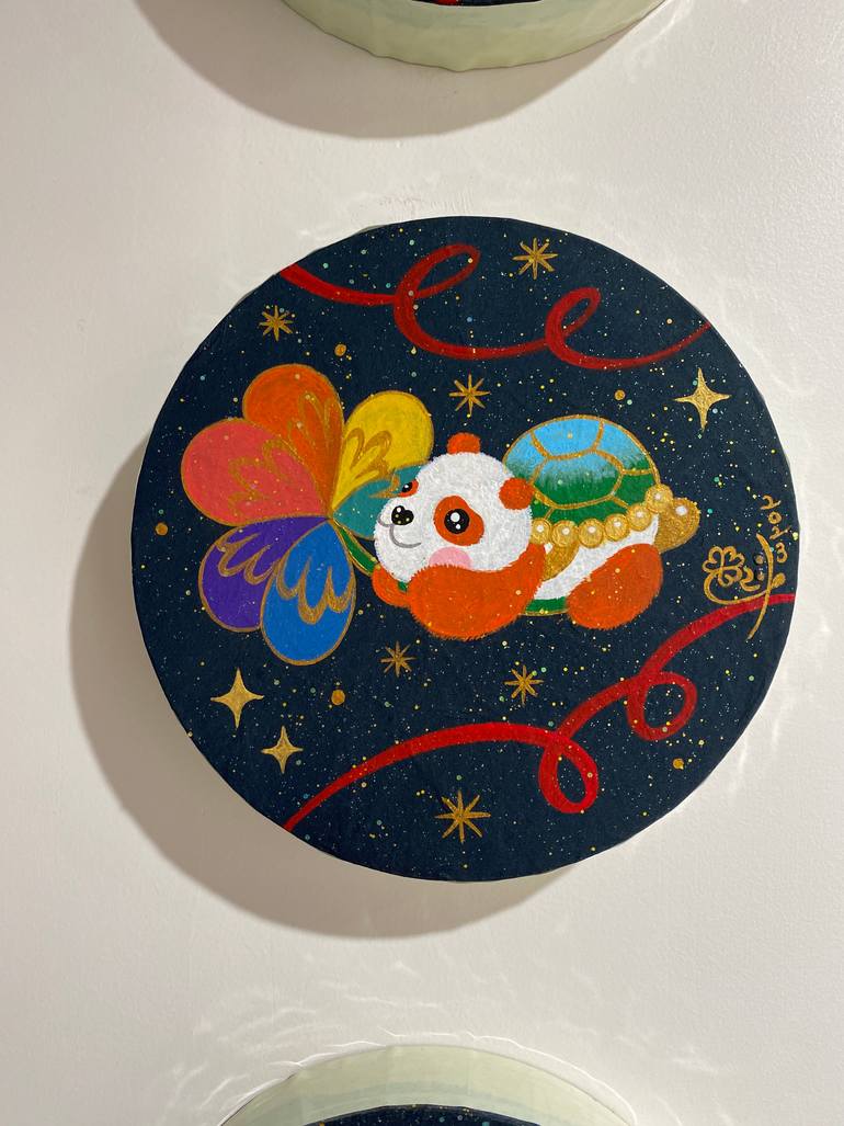 Original Pop Art Animal Painting by Hyeryeon Jung
