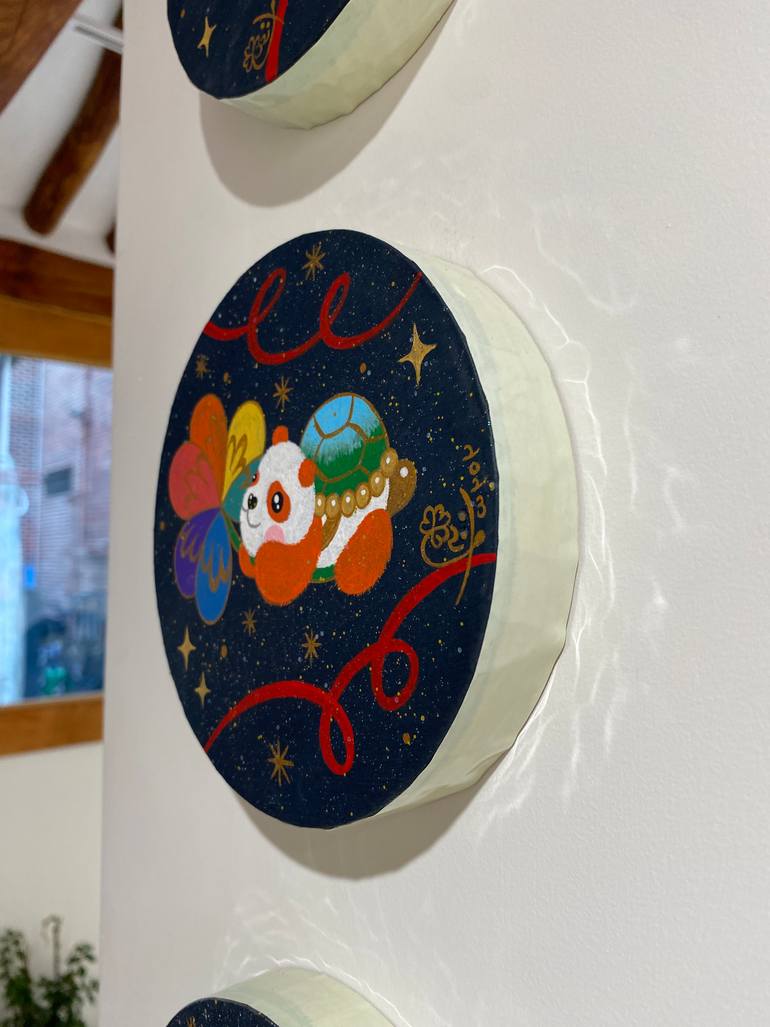 Original Pop Art Animal Painting by Hyeryeon Jung