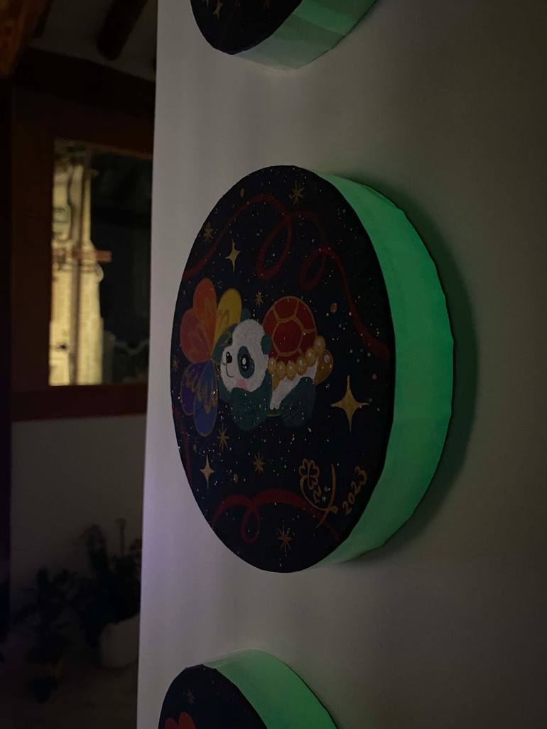 Original Pop Art Animal Painting by Hyeryeon Jung