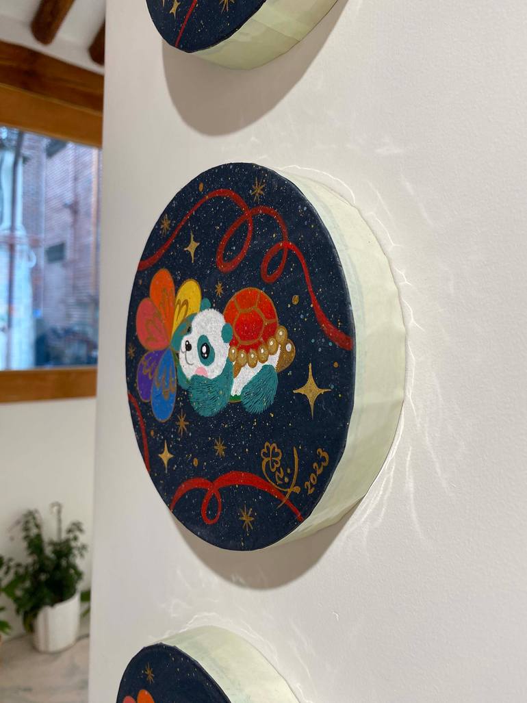 Original Pop Art Animal Painting by Hyeryeon Jung