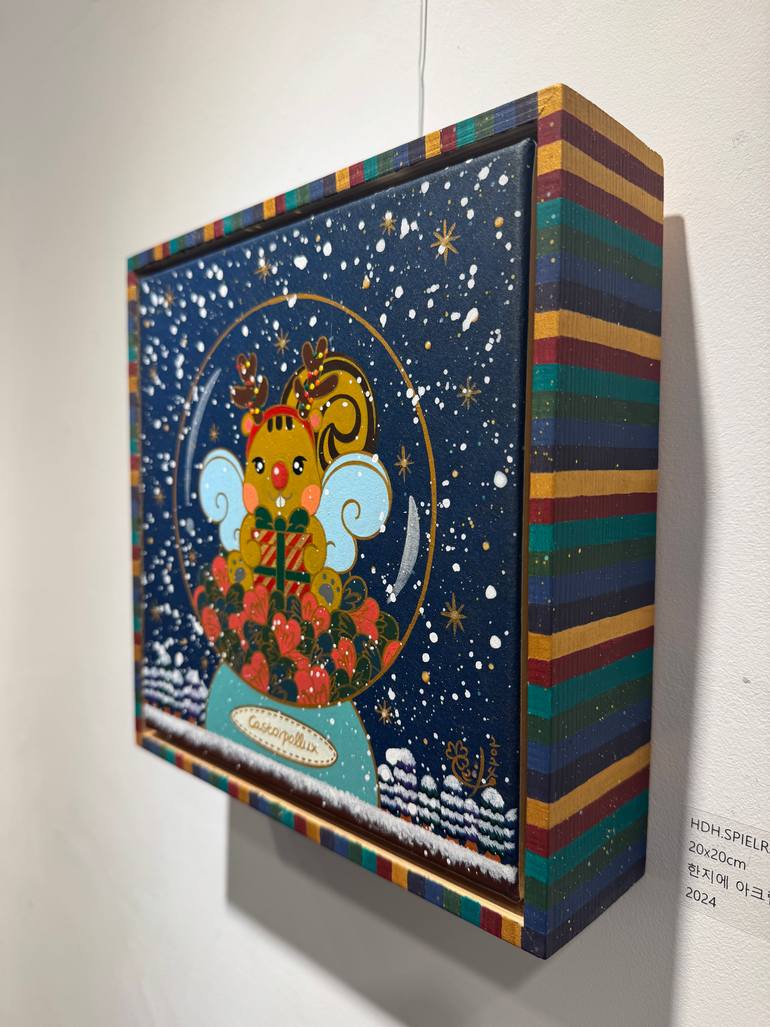 Original Color Field Painting Fantasy Painting by Hyeryeon Jung
