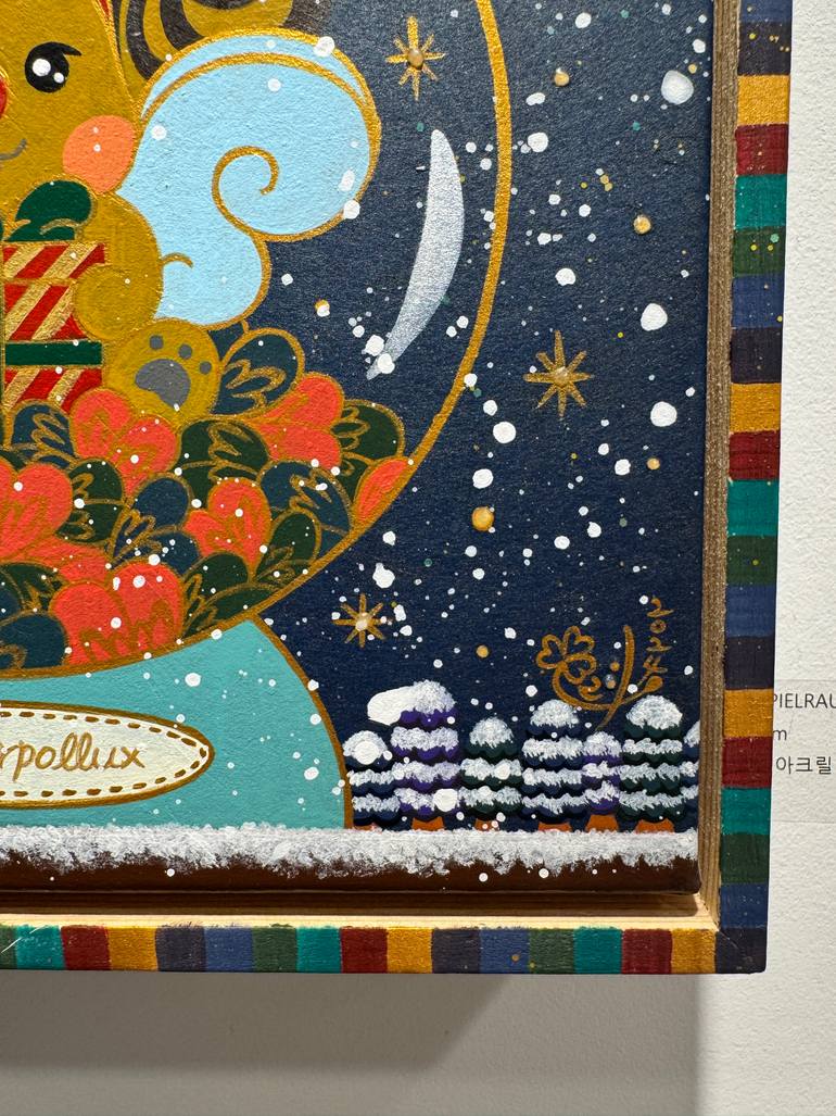 Original Color Field Painting Fantasy Painting by Hyeryeon Jung