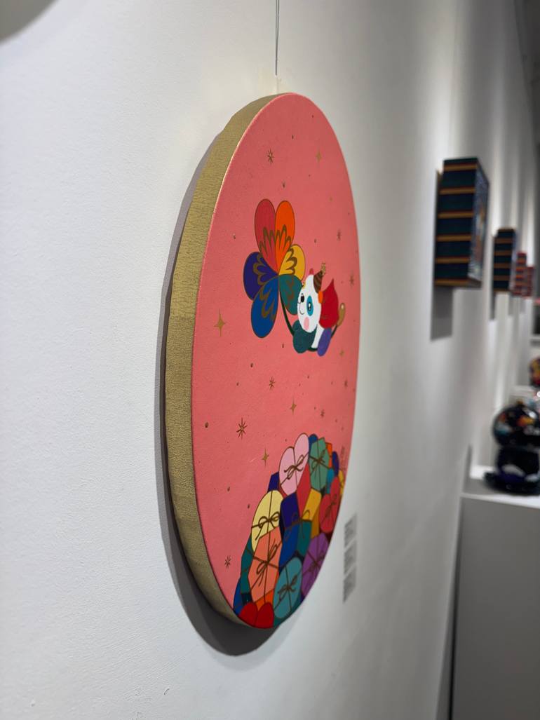 Original Color Field Painting Fantasy Painting by Hyeryeon Jung