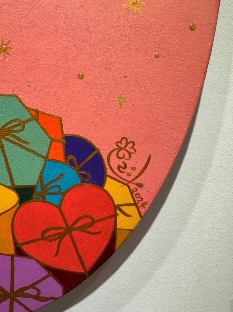 Original Color Field Painting Fantasy Painting by Hyeryeon Jung