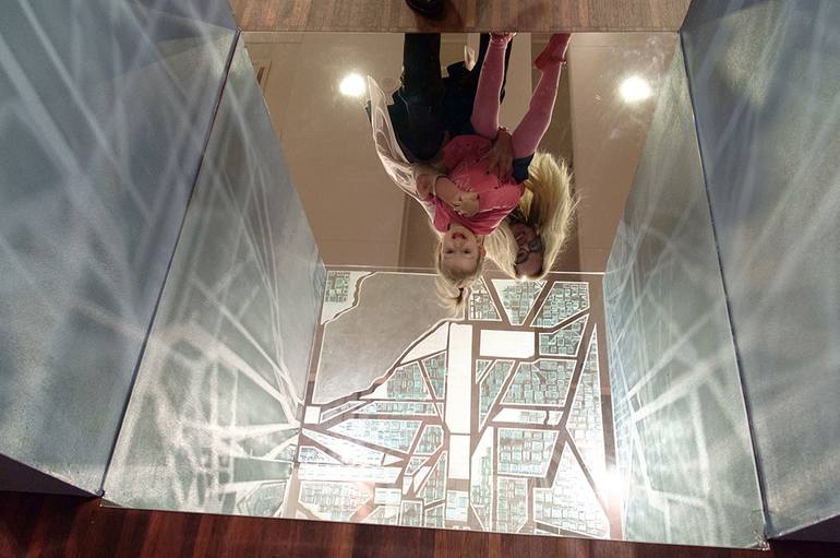 Original Abstract Architecture Sculpture by Ewa Pietrzak