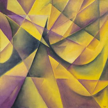 Print of Abstract Geometric Paintings by Ilgar Talibov