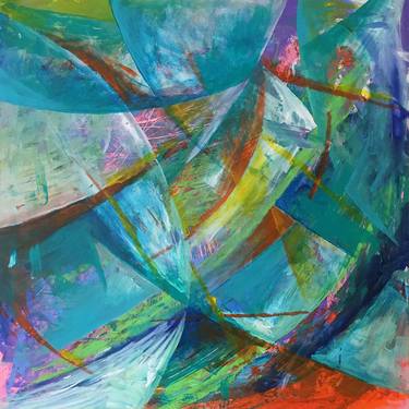 Original Abstract Paintings by Ilgar Talibov