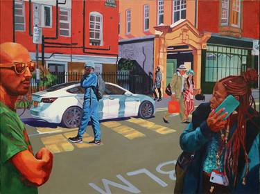 Original People Paintings by David Urquhart